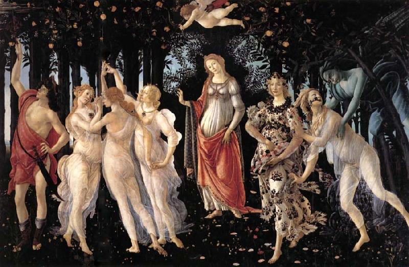 Sandro Botticelli Primavera-Spring Germany oil painting art